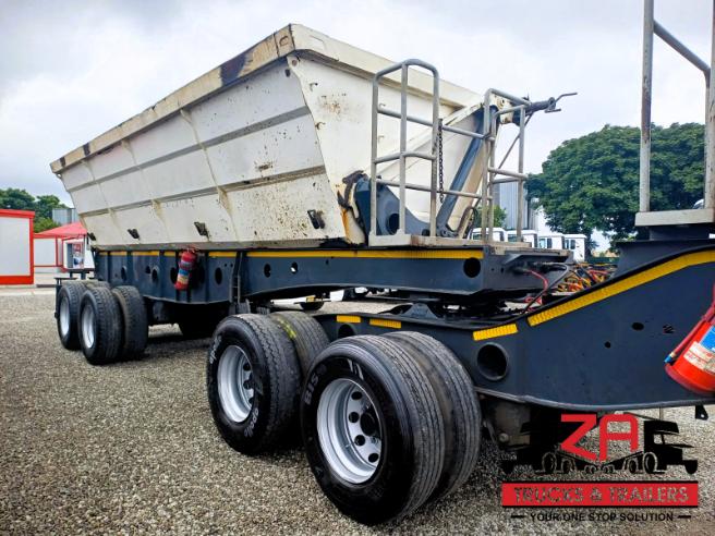 2015 AFRIT 40 CUBE SIDE TIPPER TRAILER