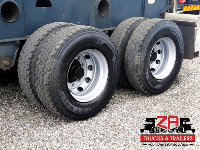 2015 AFRIT 40 CUBE SIDE TIPPER TRAILER