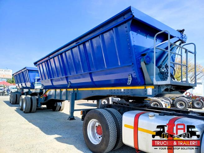 2021 CIMC 40 CUBE SIDE TIPPER TRAILER