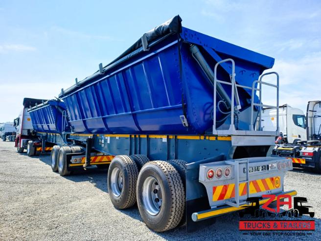 2021 CIMC 40 CUBE SIDE TIPPER TRAILER