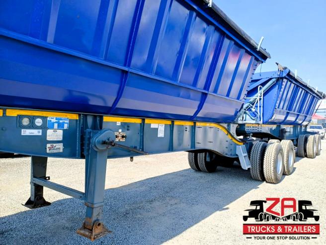 2021 CIMC 40 CUBE SIDE TIPPER TRAILER