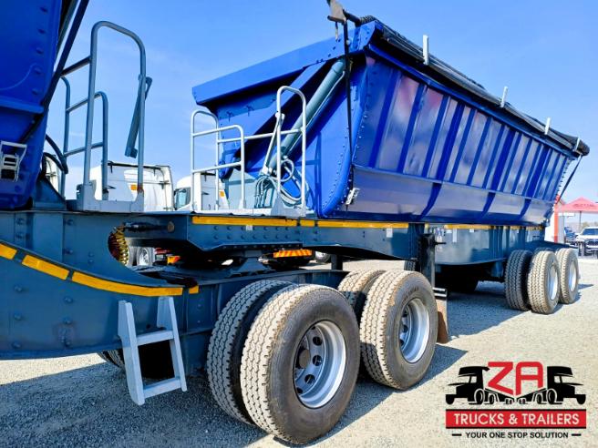 2021 CIMC 40 CUBE SIDE TIPPER TRAILER