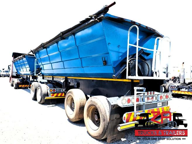 2018 SA TRUCK BODIES 40 CUBE SIDE TIPPER TRAILER