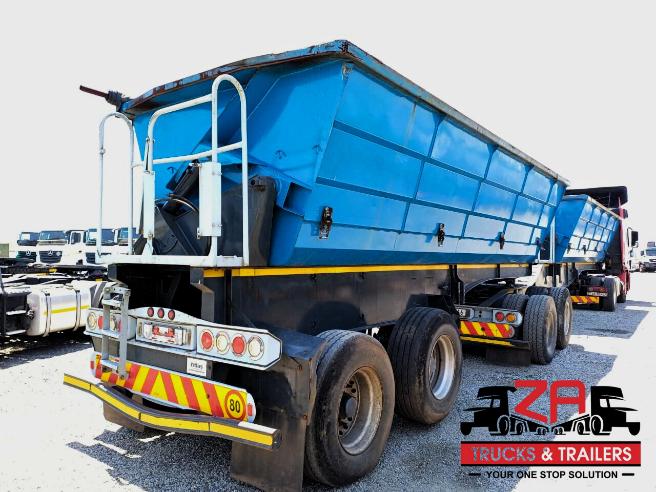 2018 SA TRUCK BODIES 40 CUBE SIDE TIPPER TRAILER