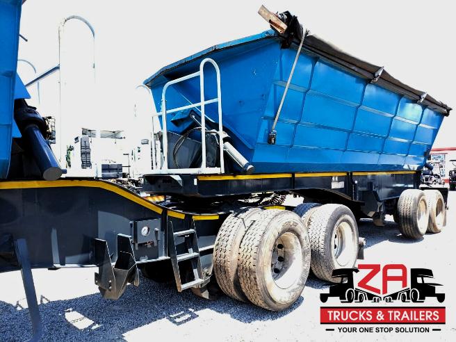 2018 SA TRUCK BODIES 40 CUBE SIDE TIPPER TRAILER
