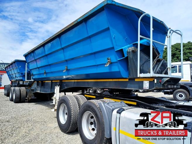 2018 SA TRUCK BODIES 40 CUBE SIDE TIPPER TRAILER
