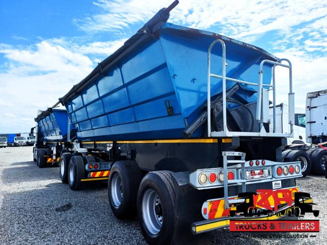 2018 SA TRUCK BODIES 40 CUBE SIDE TIPPER TRAILER