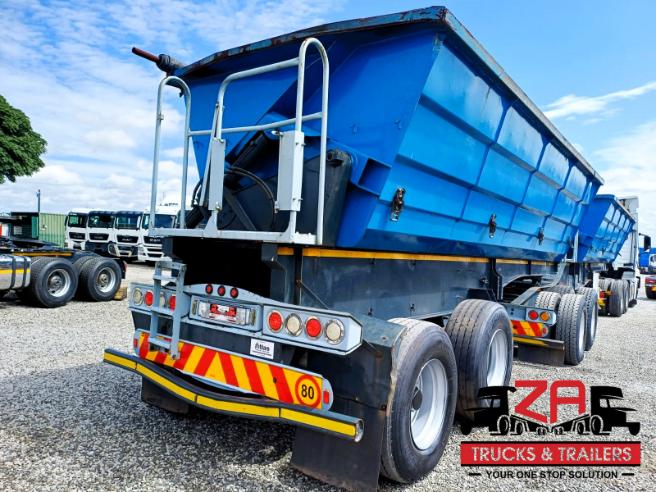 2018 SA TRUCK BODIES 40 CUBE SIDE TIPPER TRAILER