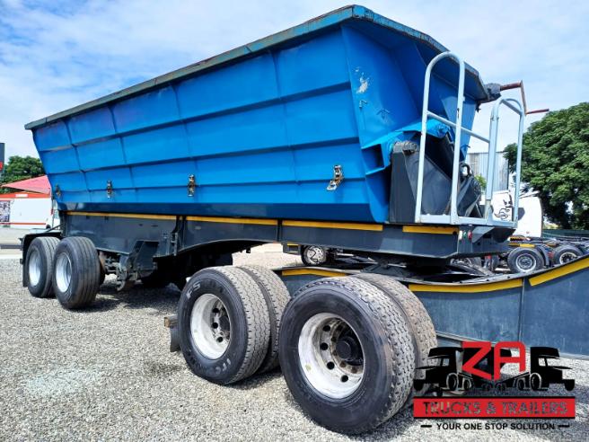 2018 SA TRUCK BODIES 40 CUBE SIDE TIPPER TRAILER