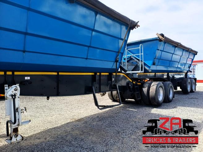 2018 SA TRUCK BODIES 40 CUBE SIDE TIPPER TRAILER