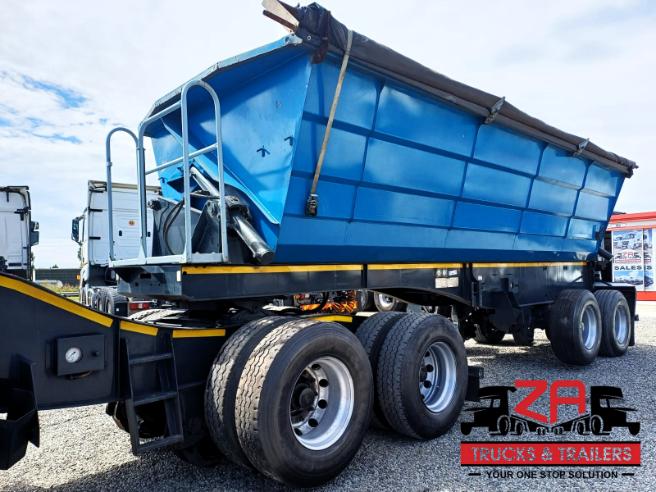 2018 SA TRUCK BODIES 40 CUBE SIDE TIPPER TRAILER