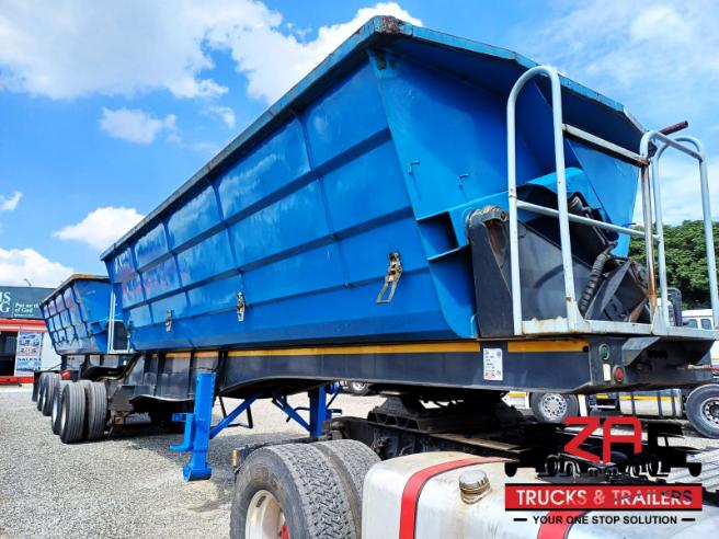 2018 SA TRUCK BODIES 40 CUBE SIDE TIPPER TRAILER