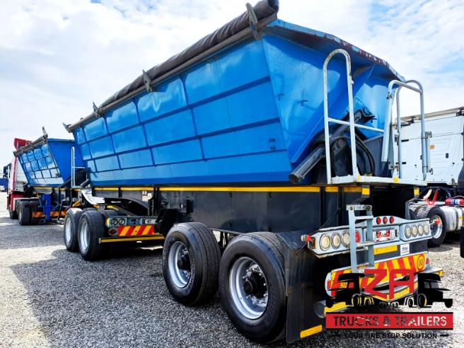 2018 SA TRUCK BODIES 40 CUBE SIDE TIPPER TRAILER