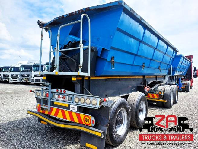 2018 SA TRUCK BODIES 40 CUBE SIDE TIPPER TRAILER