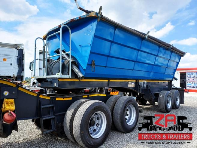 2018 SA TRUCK BODIES 40 CUBE SIDE TIPPER TRAILER