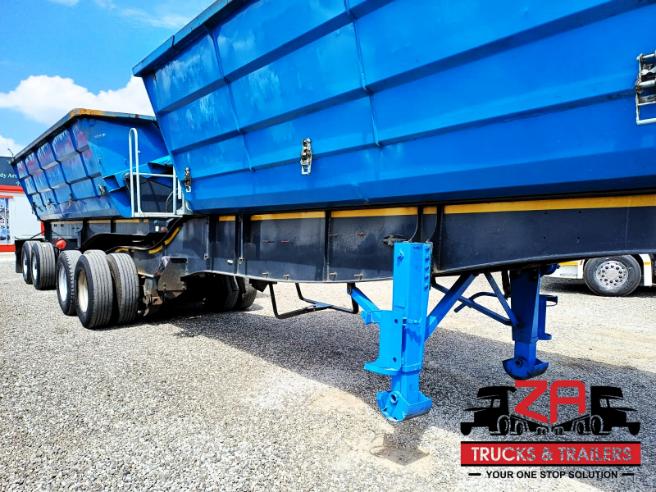 2018 SA TRUCK BODIES 40 CUBE SIDE TIPPER TRAILER