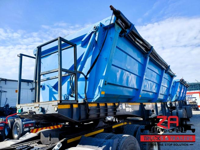 2013 ICECOLD BODIES 45 CUBE SIDE TIPPER TRAILER
