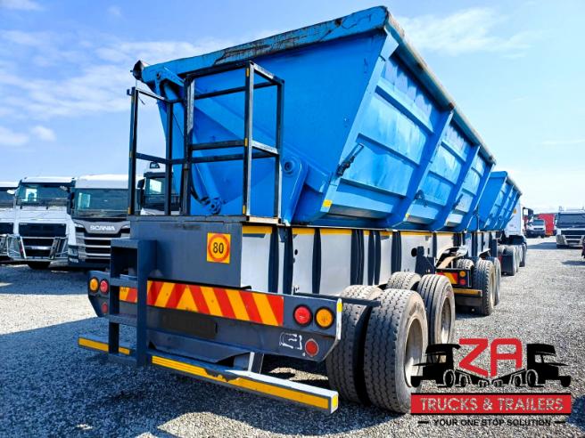 2013 ICECOLD BODIES 45 CUBE SIDE TIPPER TRAILER
