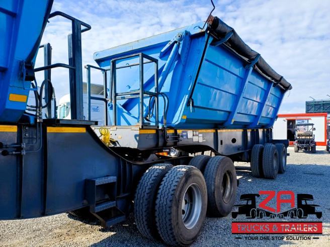 2013 ICECOLD BODIES 45 CUBE SIDE TIPPER TRAILER