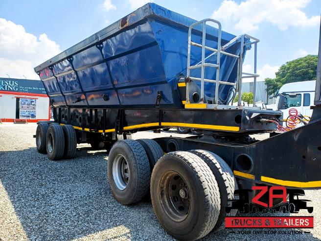 2013 AFRIT 40 CUBE SIDE TIPPER TRAILER