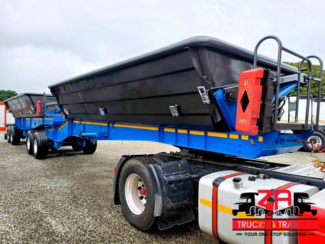 2020 LEADER 30 CUBE SIDE TIPPER TRAILER