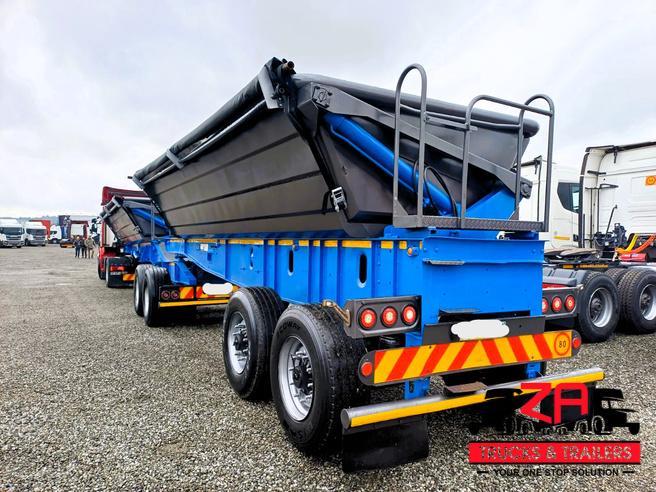 2020 LEADER 30 CUBE SIDE TIPPER TRAILER