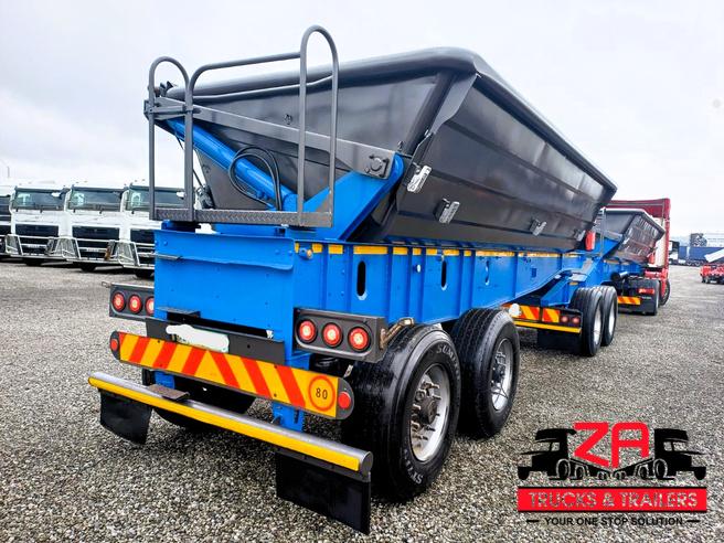 2020 LEADER 30 CUBE SIDE TIPPER TRAILER