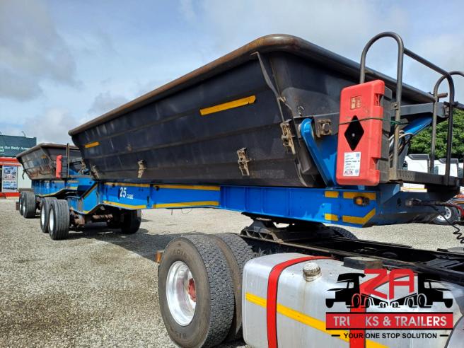 2020 LEADER 25 CUBE SIDE TIPPER TRAILER