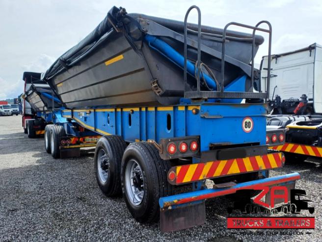 2020 LEADER 25 CUBE SIDE TIPPER TRAILER