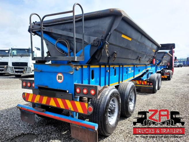2020 LEADER 25 CUBE SIDE TIPPER TRAILER