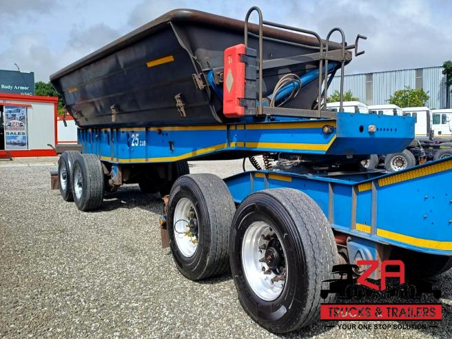 2020 LEADER 25 CUBE SIDE TIPPER TRAILER