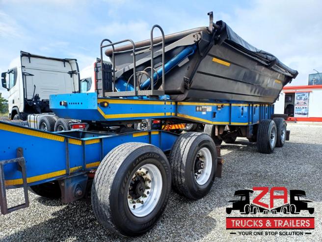2020 LEADER 25 CUBE SIDE TIPPER TRAILER