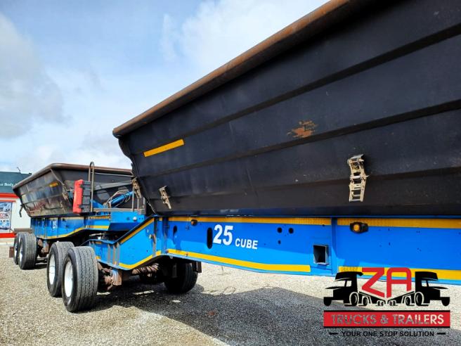 2020 LEADER 25 CUBE SIDE TIPPER TRAILER