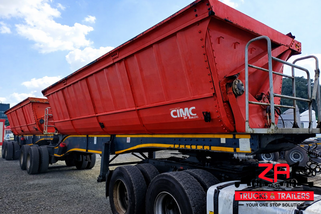 2021 CIMC 40 CUBE SIDE TIPPER TRAILER