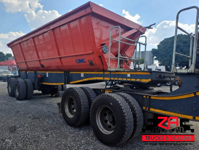 2021 CIMC 40 CUBE SIDE TIPPER TRAILER