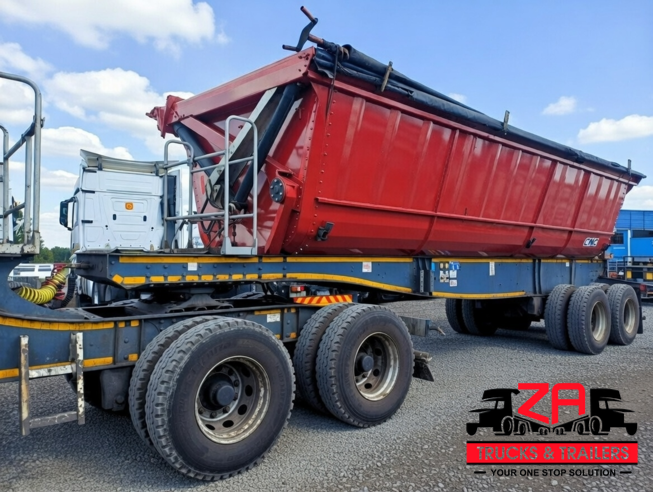 2021 CIMC 40 CUBE SIDE TIPPER TRAILER