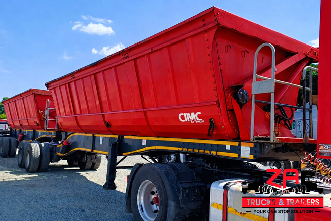 2021 CIMC 40 CUBE SIDE TIPPER TRAILER
