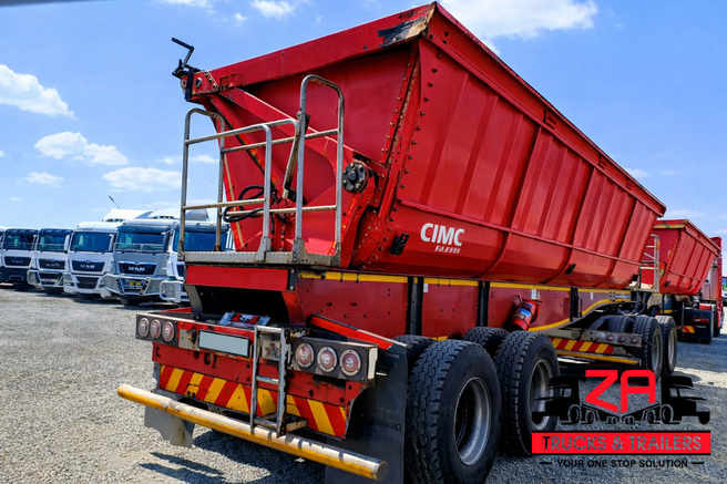 2021 CIMC 40 CUBE SIDE TIPPER TRAILER