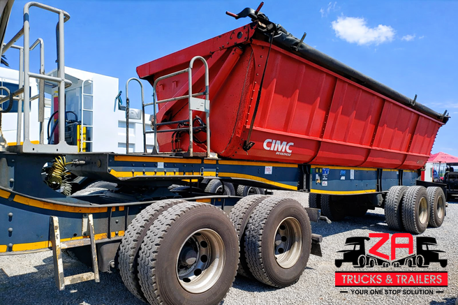 2021 CIMC 40 CUBE SIDE TIPPER TRAILER