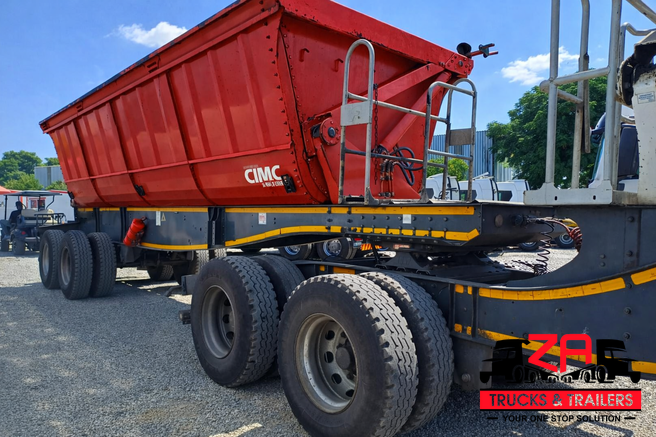 2021 CIMC 40 CUBE SIDE TIPPER TRAILER