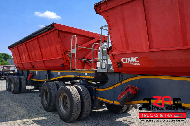 2021 CIMC 40 CUBE SIDE TIPPER TRAILER