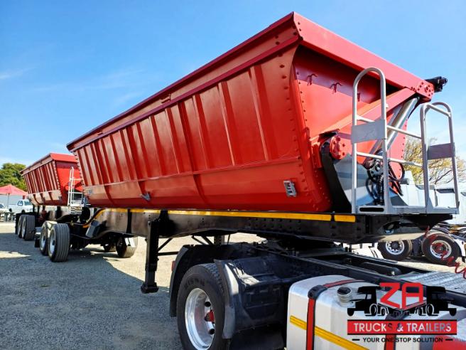 2021 CIMC 40 CUBE SIDE TIPPER TRAILER