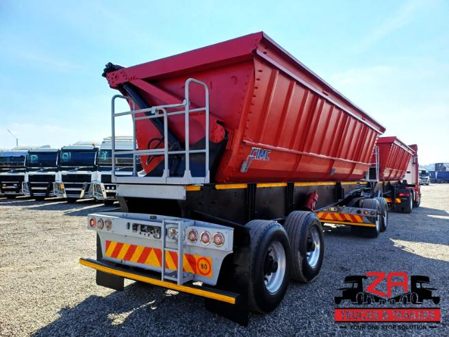 2021 CIMC 40 CUBE SIDE TIPPER TRAILER