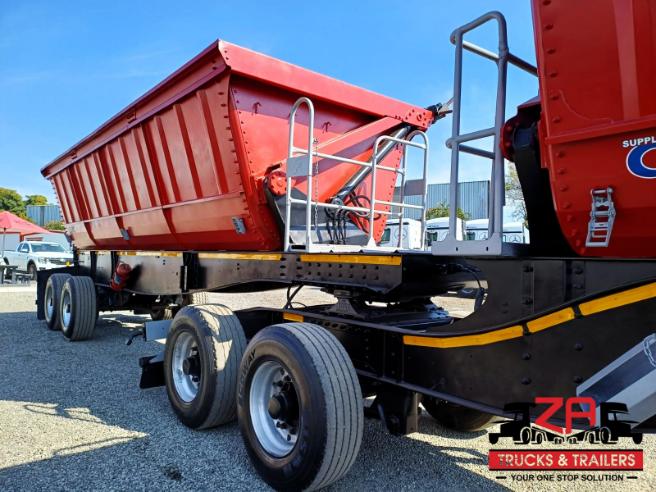 2021 CIMC 40 CUBE SIDE TIPPER TRAILER