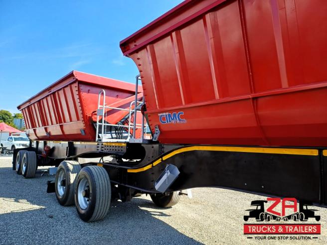 2021 CIMC 40 CUBE SIDE TIPPER TRAILER
