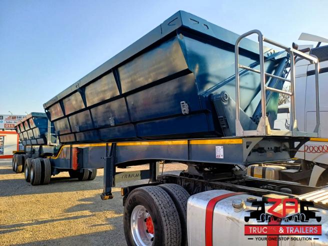2020 TRAILMAX 40 CUBE SIDE TIPPER TRAILER