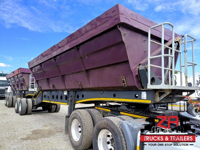 2016 AFRIT 45 CUBE SIDE TIPPER TRAILER