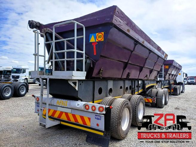 2016 AFRIT 45 CUBE SIDE TIPPER TRAILER