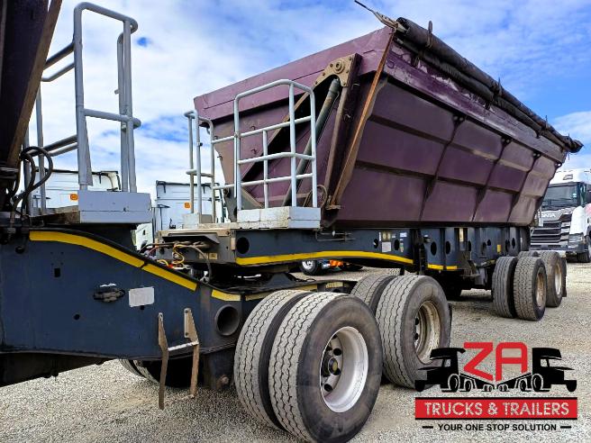 2016 AFRIT 45 CUBE SIDE TIPPER TRAILER