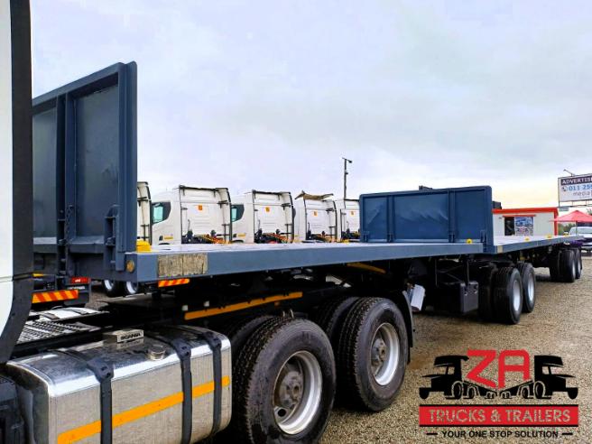 2018 HENRED FRUEHAUF SUPERLINK FLAT DECK TRAILER